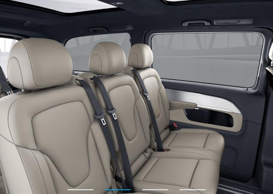 Alquilar Mercedes-Benz Clase V Exclusive plazas traseras